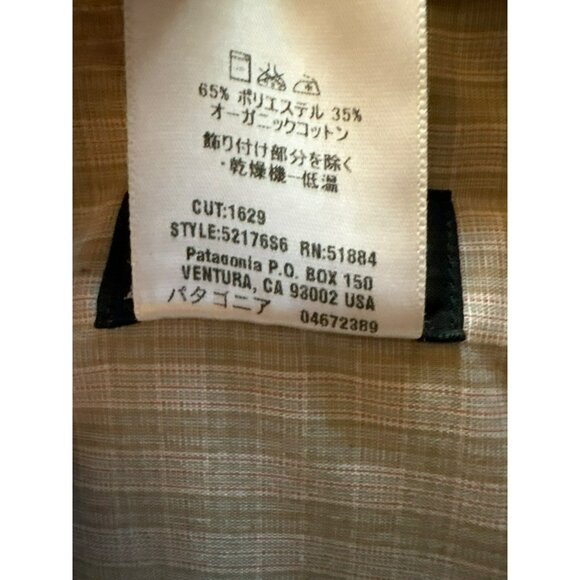 Patagonia Men's Island Hopper Organic Cotton Blend Long Sleeve Shirt Size L - Picture 5 of 7